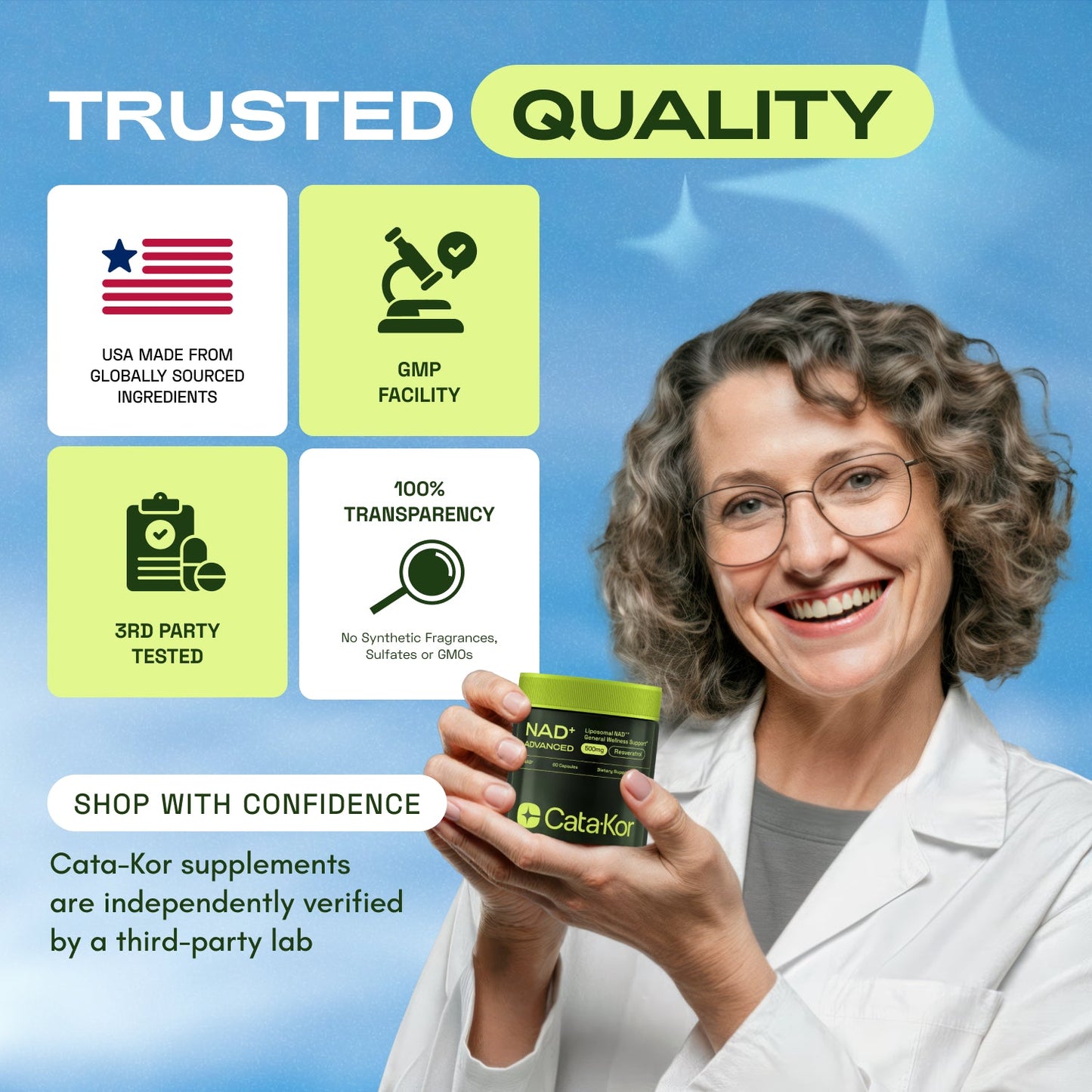 Liposomal NAD+ Supplement with Resveratrol – NMN Supplement Alternative – Third-Party Tested – Advanced NAD Resveratrol